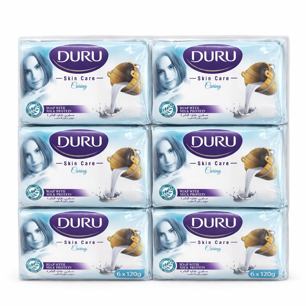 سابوونی Duru چاودێری پێست بپڕۆتینی شیر 6×120 گرام