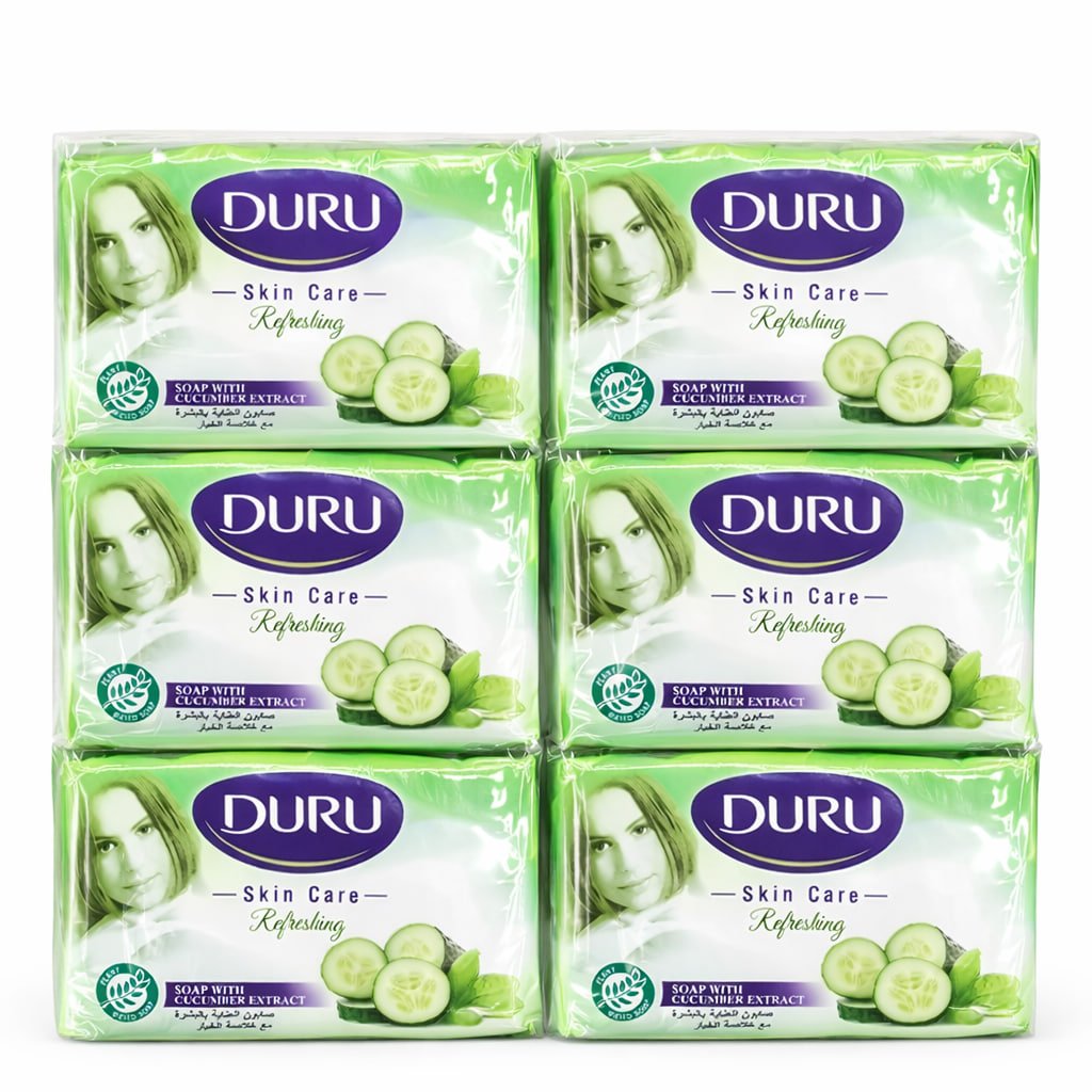 سابوونی Duru چاودێری پێست بۆنی خیار 6×120 گرام