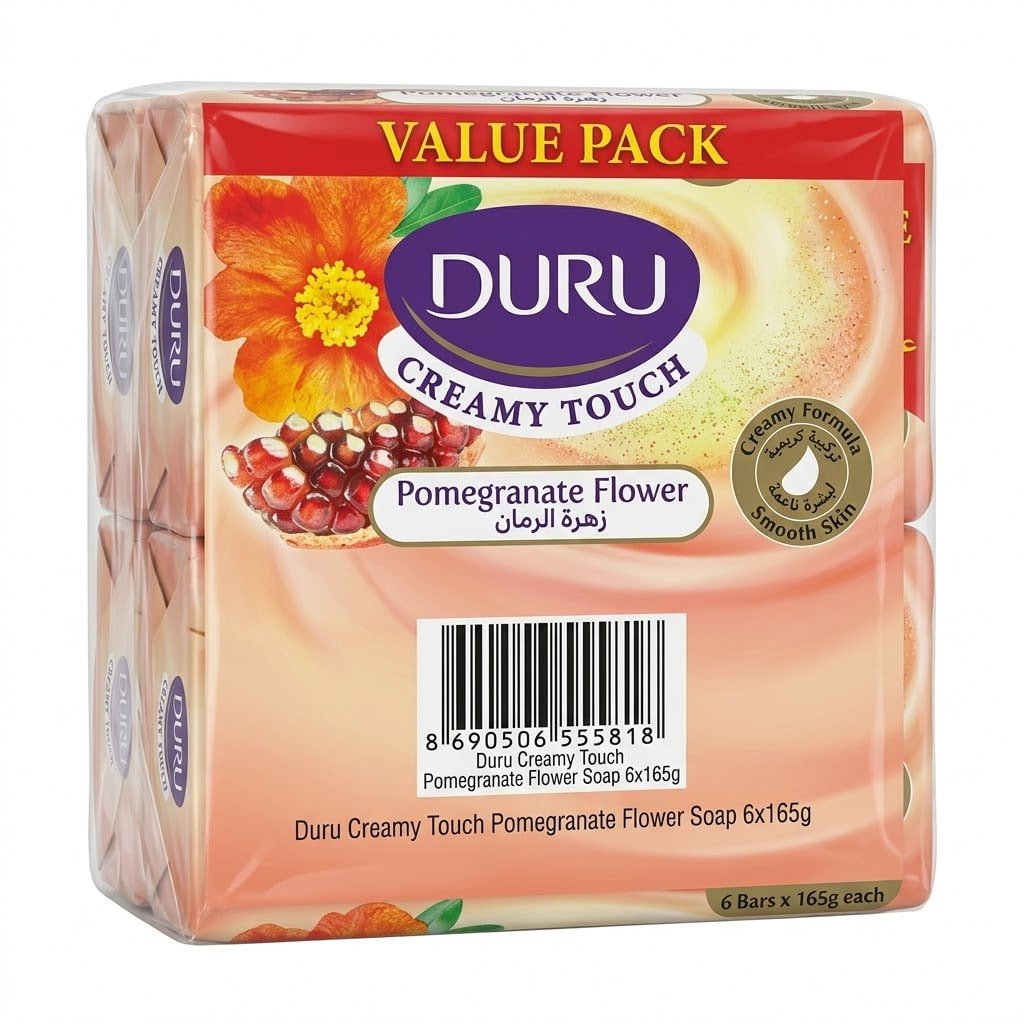 سابوونی Duru کریمی بۆنی گوڵی هەنار 6×165 گرام
