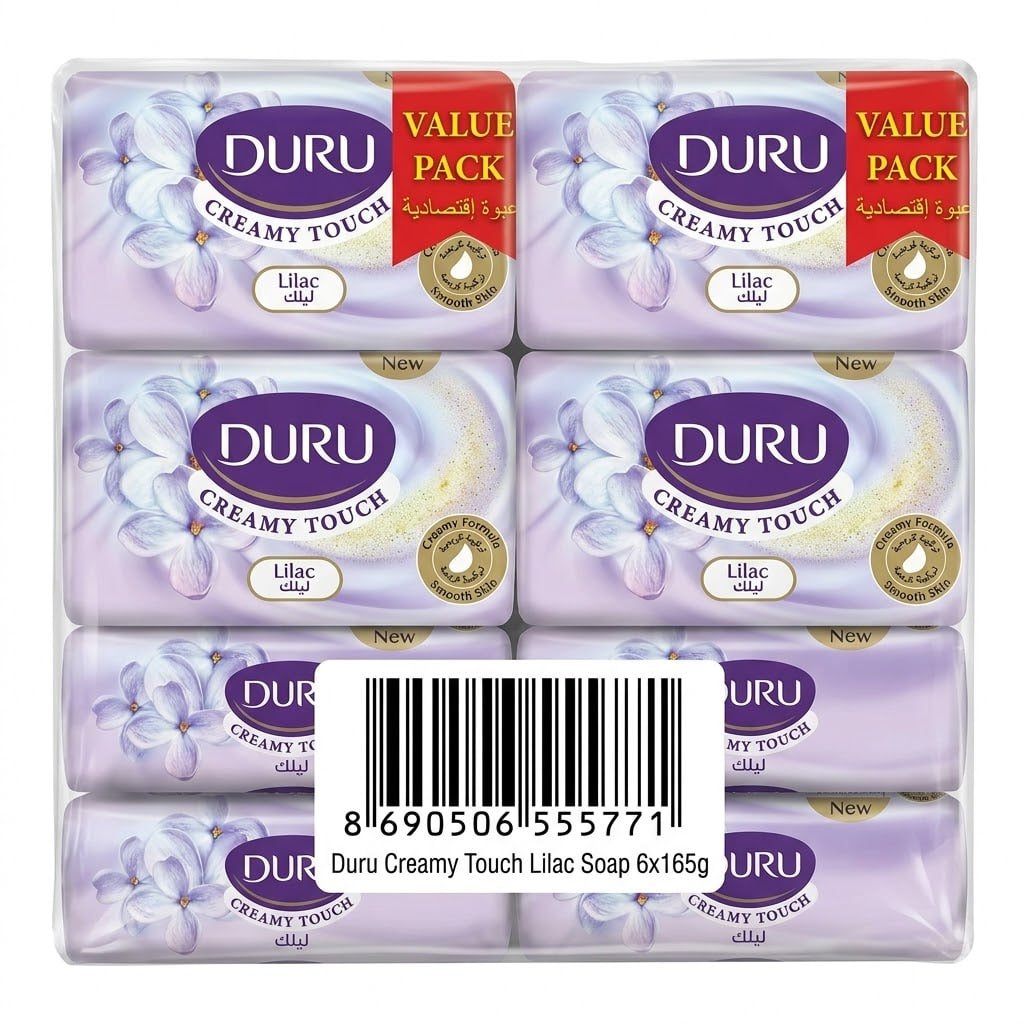 سابوونی Duru کریمی بۆنی لیلاک 6×165 گرام