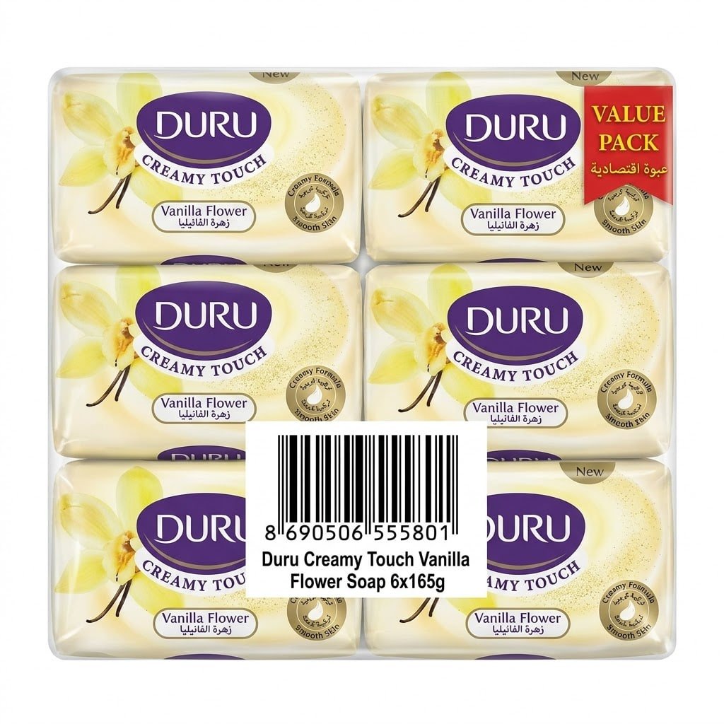 سابوونی Duru کریمی بۆنی گوڵی ڤانیلا 6×165 گرام