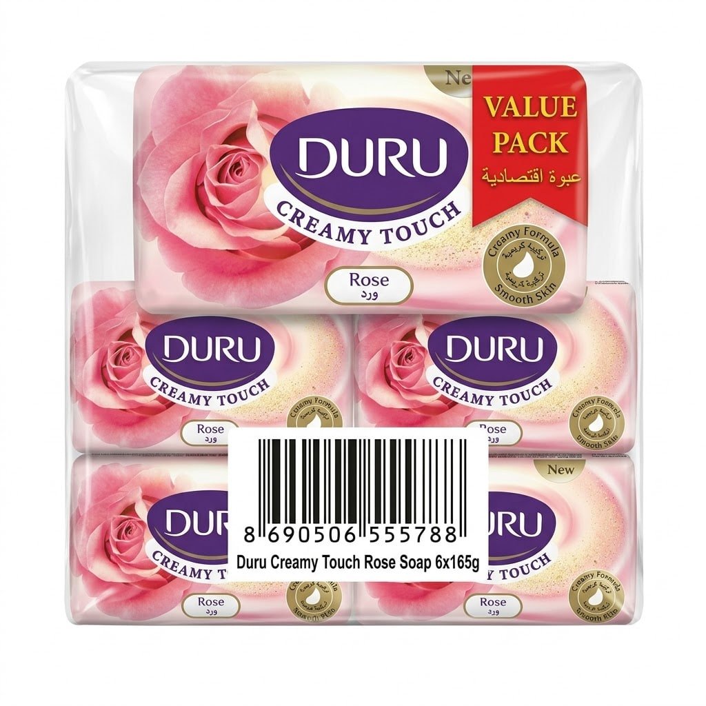 سابوونی Duru کریمی بۆنی گوڵی وەرد 6×165 گرام