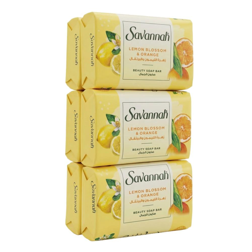 سابوونی Savannah گوڵی لیمۆن و پڕتەقاڵ 6×120 گرام