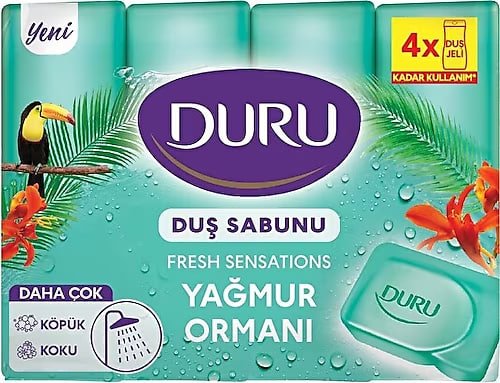 سابوونی Duru خۆشبوونی باران بۆ مەلەوانی 4×150 گرام