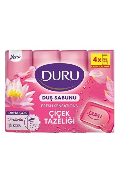 سابوونی Duru خۆشبوونی گوڵ بۆ مەلەوانی 4×150 گرام