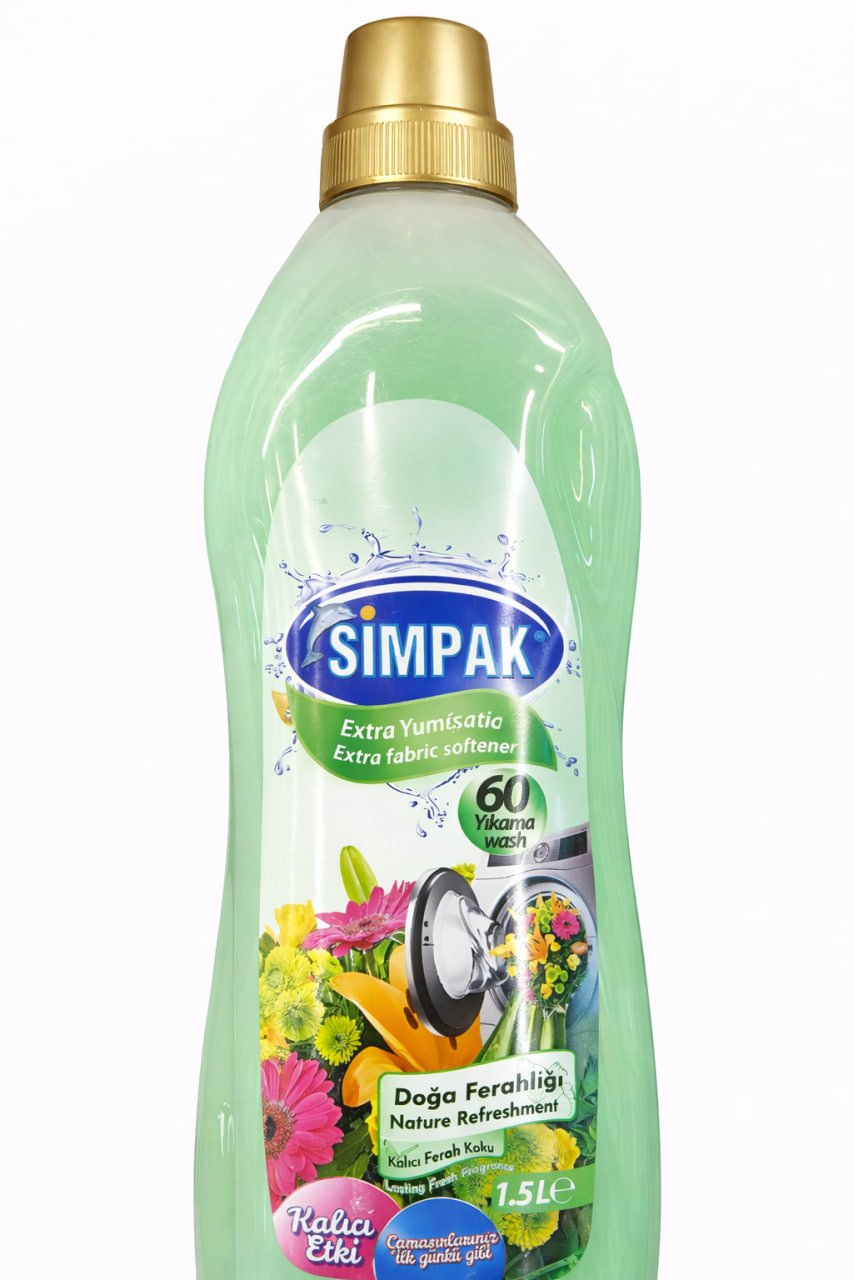 سیمپاک نەرمی جل زیادە تازەکاری سروشت 1.5lt