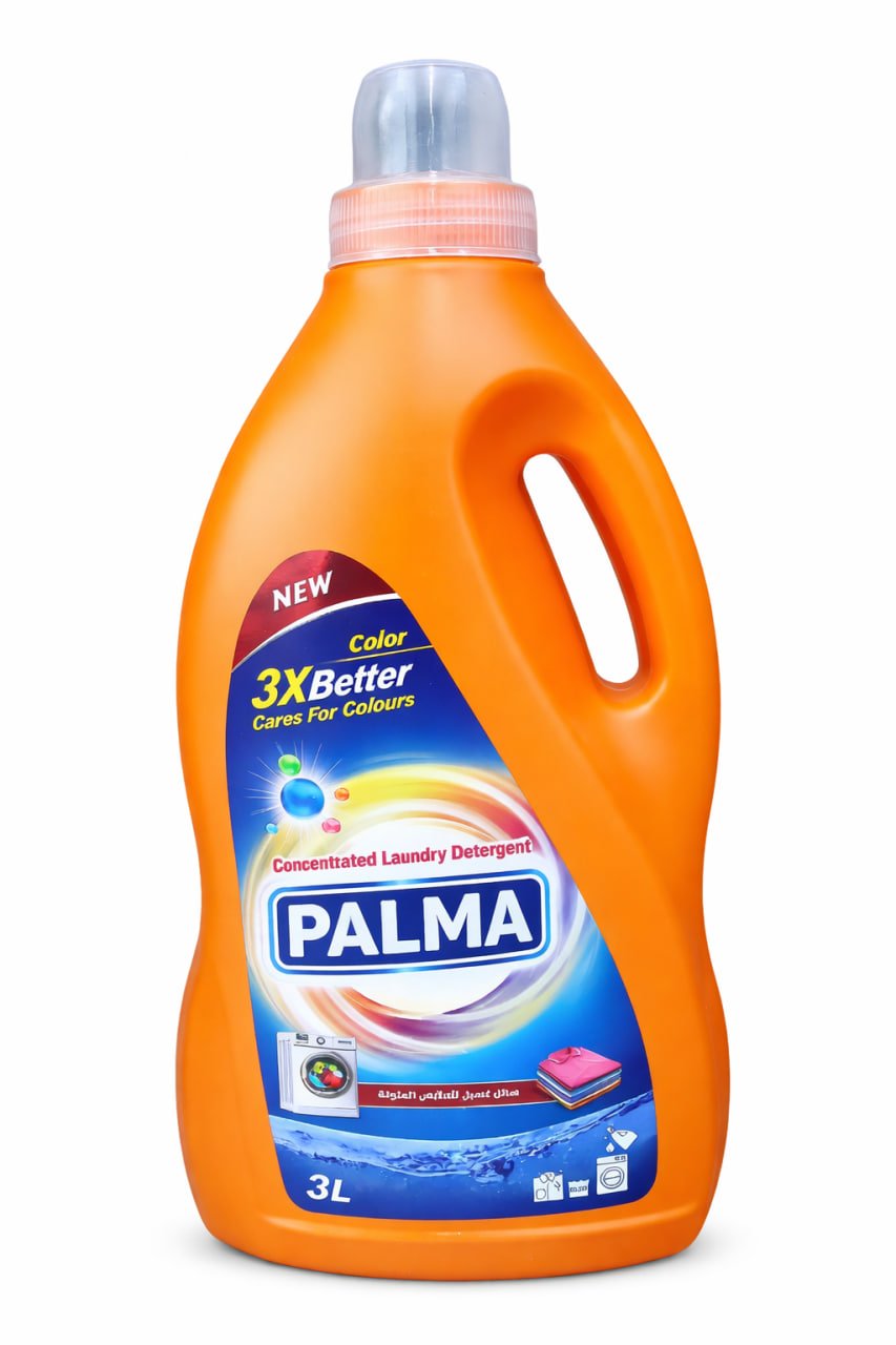 سابوونی شلی چڕکراوەی پاڵما بۆ جلی ڕەنگاوڕەنگ 3lt