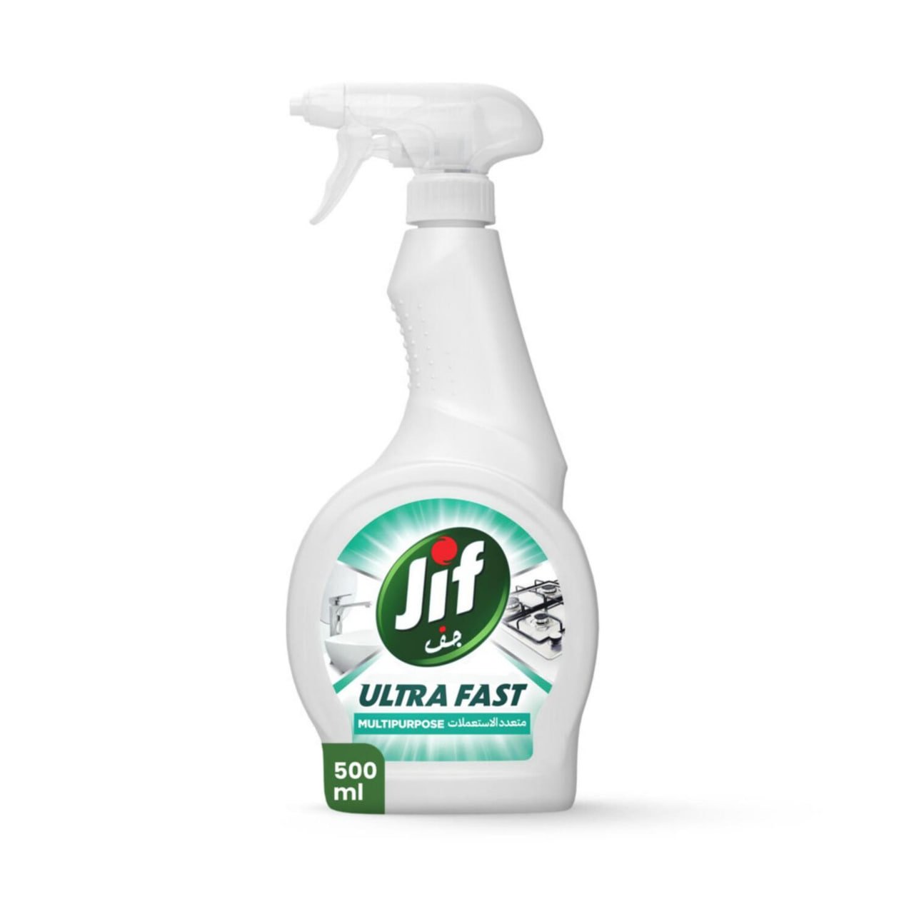 جف پاککەرەوەی فرەکار Ultra Fast بۆنی ئۆکالیپتۆس 500 مل