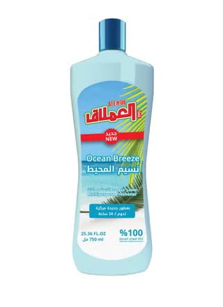 بۆنخۆشکەری گشتگیری عیملاق بە بۆنی شنەی زەریا - ٧٥٠ مل