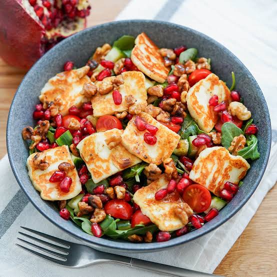 Halloumi Salad